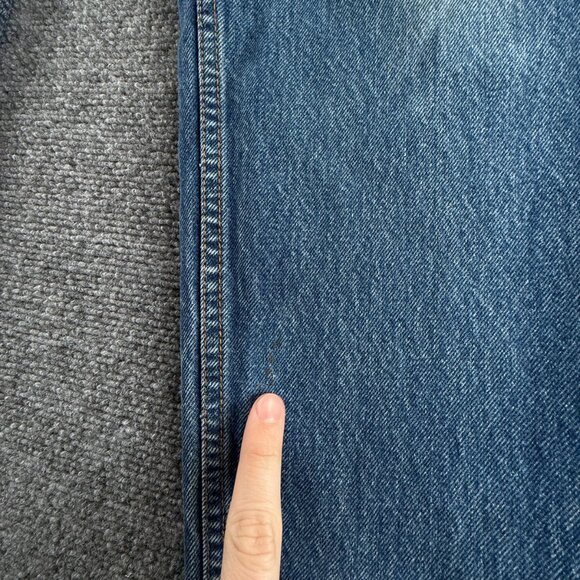 VTG Levi’s 505 Orange Tab Denim Jeans Blue Regular Straight Cut ACTL 30X26 - Picture 7 of 16